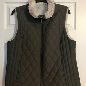 Weatherproof 1948 Reversible Women’s Faux Fur Vest
